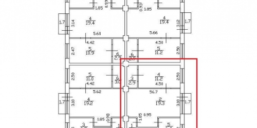2-комн квартира Гранитная ул. ,  д. 32