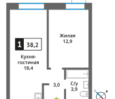 Продать Квартиры в новостройке Светлые Горы п., Пятницкое ш.   3