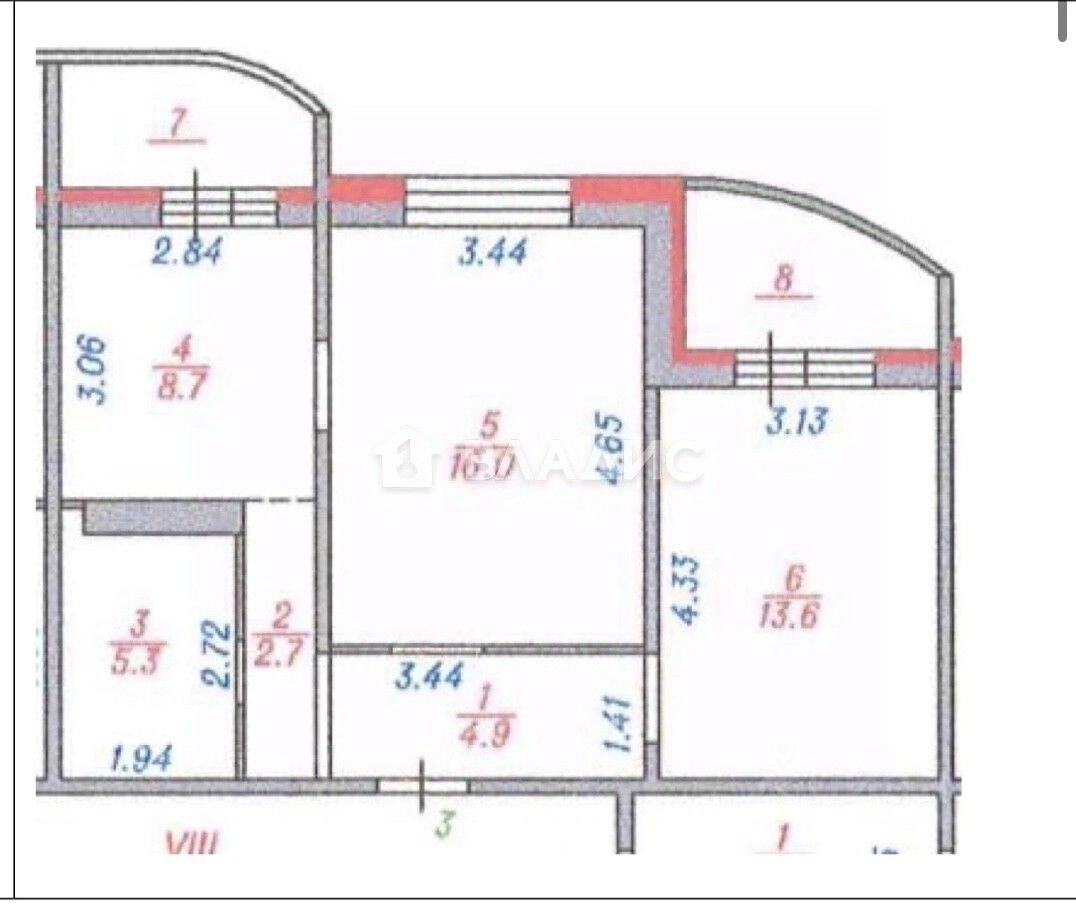 Продажа 2-комн квартиры на вторичном рынке Центральный мкр, улица Куйбышева, 47Ак2
