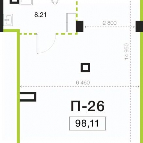 Помещение свободного назначения Большой ВО пр-кт,  д. 102 литБ
