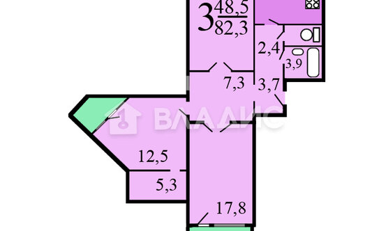 Продажа 1-комн квартиры на вторичном рынке Рижский проезд,  д. 7