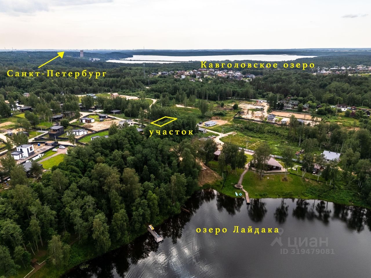 Продажа земли Токсово ОзероПарк кп, пос. Новое Токсово