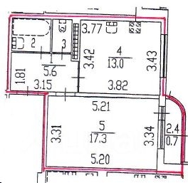 Аренда 1-комн квартиры на вторичном рынке улица Оптиков, 49к2