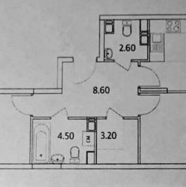 Продажа 2-комн квартиры на вторичном рынке Люберцы, ул Солнечная,  д. 2