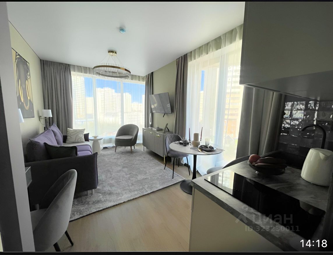 Продажа студии Одинцово, улица Чистяковой, 8