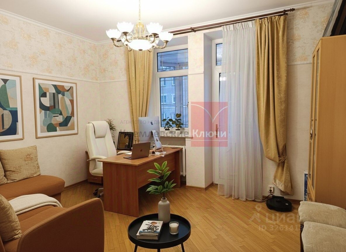 Продажа 3-комн квартиры на вторичном рынке Малый Тишинский переулок, 20