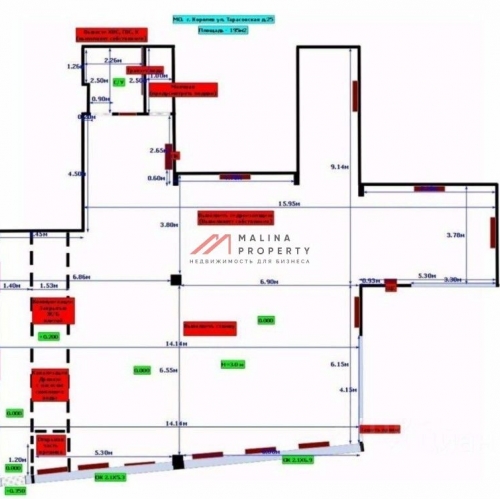 Торговое помещение Текстильщик, ул Тарасовская,  д. 25