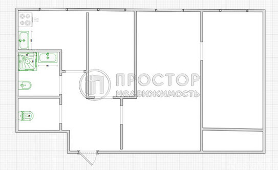 Продажа 3-комн квартиры на вторичном рынке улица Барклая,  д. 16 к4