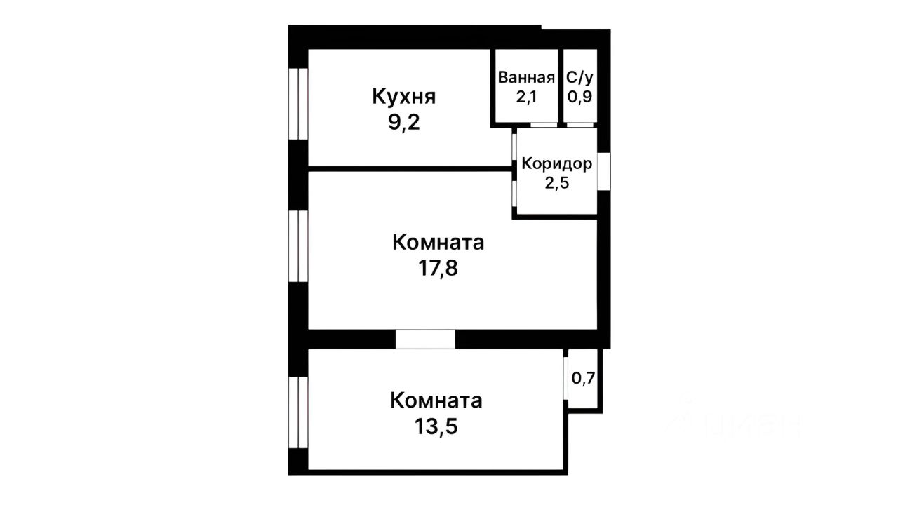Аренда 2-комн квартиры на вторичном рынке Волгоградский проспект, 183/36