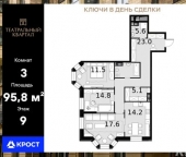 Продать Квартиры вторичка улица Маршала Новикова   
