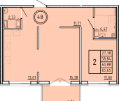 Продать Квартиры в новостройке Шушары п., Соколиная ул.   1