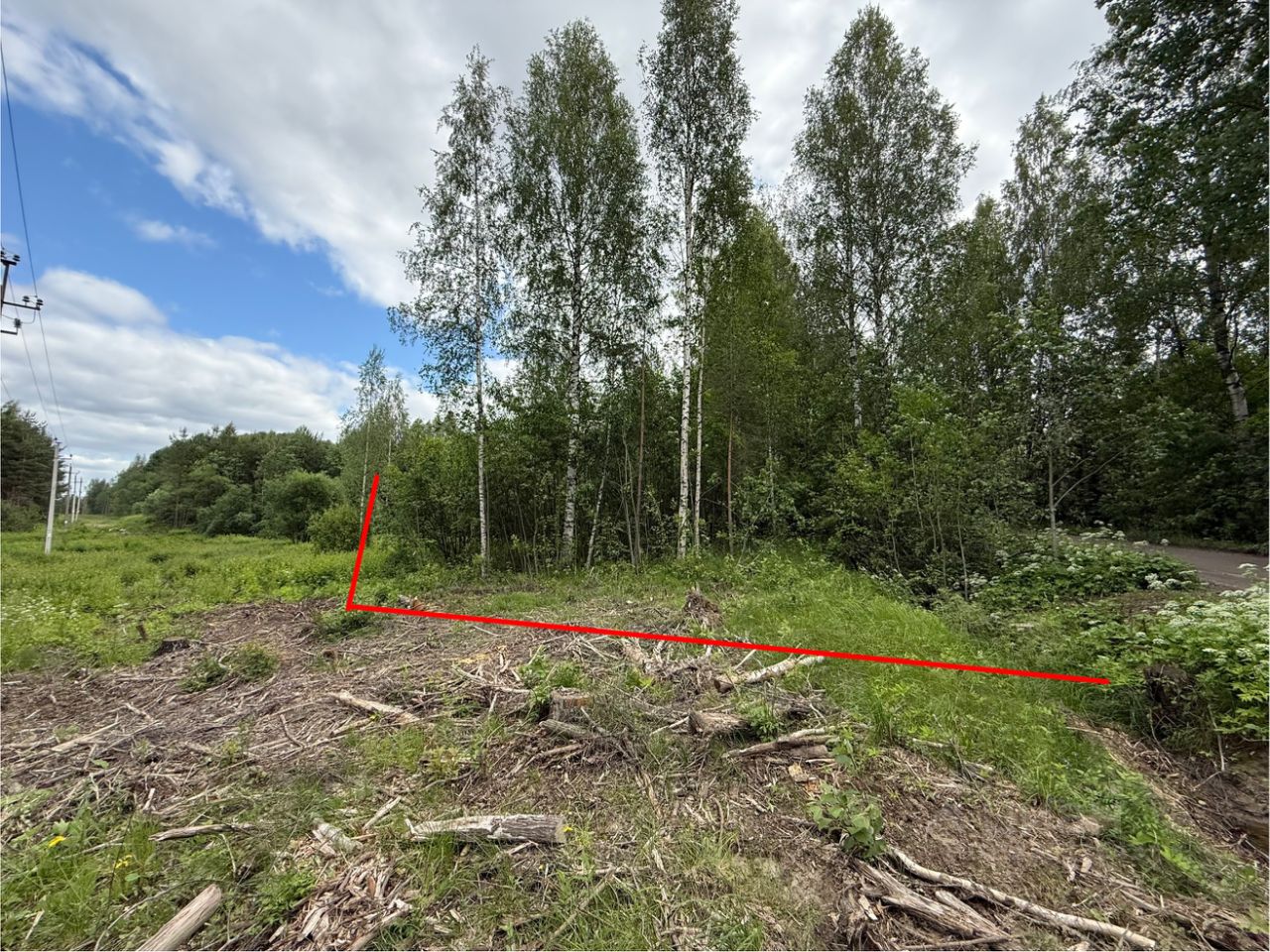 Продажа земли пос. Глубокое, улица Центральная