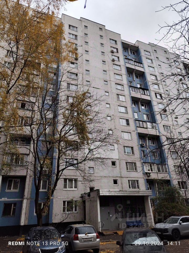 Продажа 3-комн квартиры на вторичном рынке Братеевская улица, 39/12