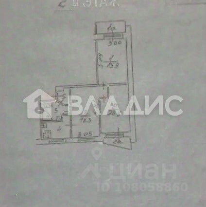 Продажа 3-комн квартиры на вторичном рынке улица Островитянова,  д. 35
