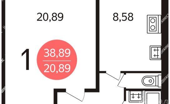 Продажа 1-комн квартиры на вторичном рынке ул Новопеределкинская,  д. 7