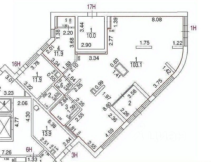 Аренда ПСН ул Кастанаевская,  д. 32,  к. 1