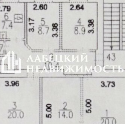 5-комн квартира Мерзляковский переулок