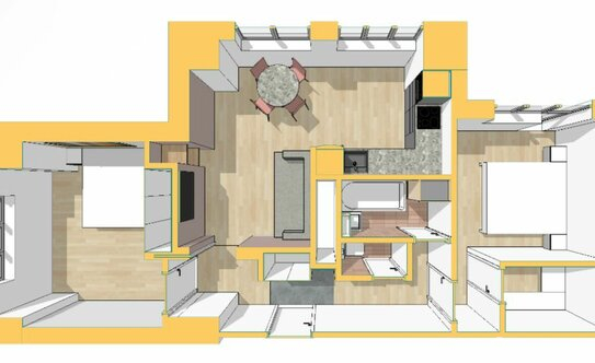 Продажа 3-комн квартиры на вторичном рынке ул Марксистская,  д. 9