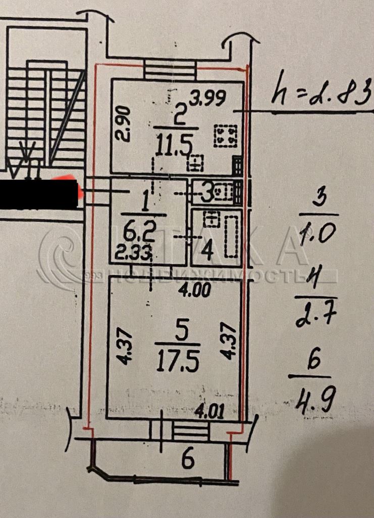 Продажа 1-комн квартиры на вторичном рынке Металлострой, Школьная,  д. 14