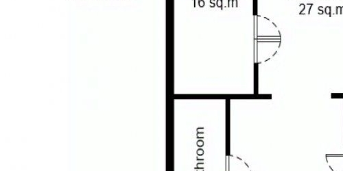 2-комн квартира переулок Лялин, 8С1