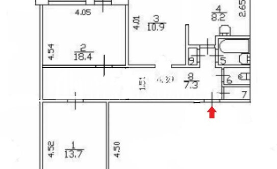 Продажа 3-комн квартиры на вторичном рынке Индустриальный пр-кт,  д. 29