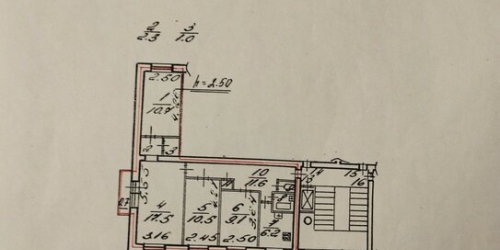 4-комн квартира Октябрьская улица,  д. 75