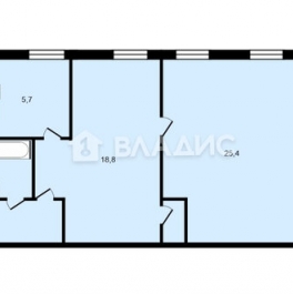 Продажа 2-комн квартиры на вторичном рынке проезд Черепановых,  д. 22
