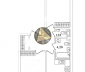Продать Квартиры вторичка Медиков пр-кт  10 5