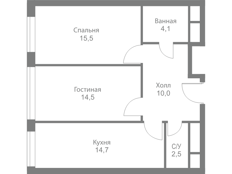 Продажа 2-комн квартиры в новостройке Москва г., Сколковское ш.,  к. 4