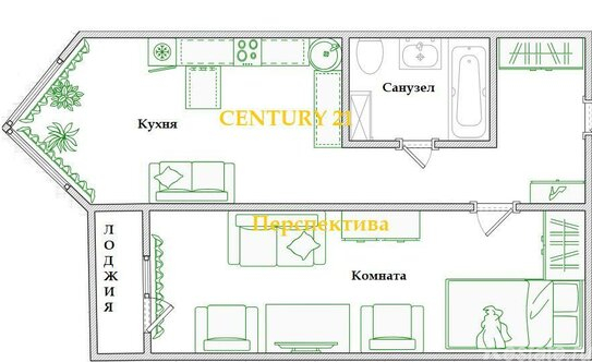 Продажа 1-комн квартиры на вторичном рынке Железнодорожный, улица Андрея Белого,  д. 6