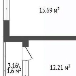 Продажа 2-комн квартиры на вторичном рынке улица Богословская, 4к1