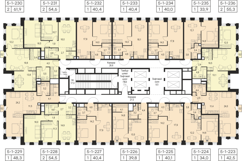 Продажа 2-комн квартиры в новостройке Москва г., Ильменский проезд,  к. 5