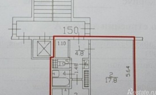 Продажа 1-комн квартиры на вторичном рынке Кингисепп, ул Воровского,  д. 17
