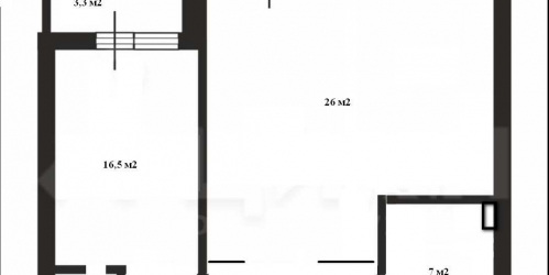 2-комн квартира пр. Просвещения,  д. 43