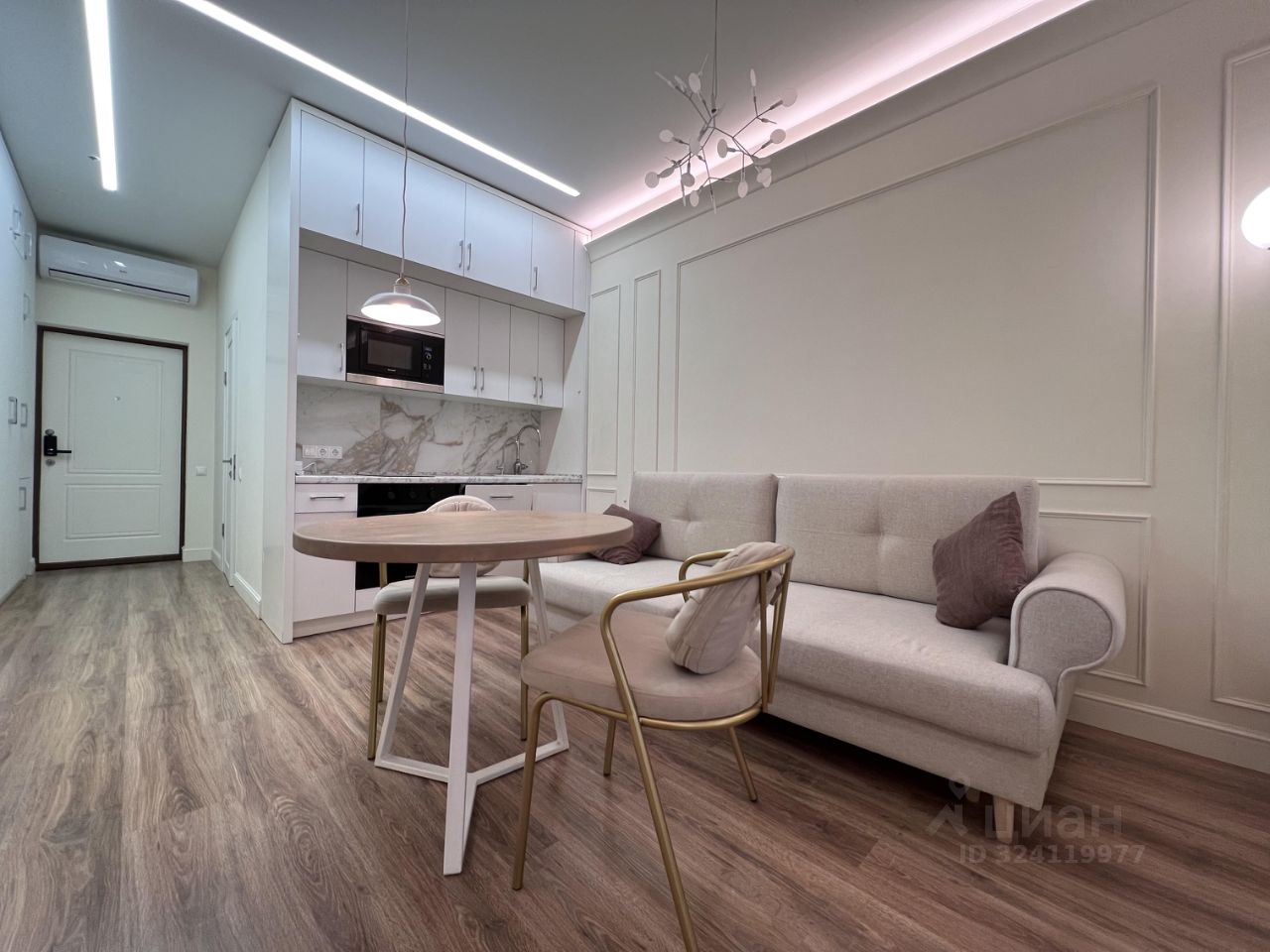 Аренда 1-комн квартиры на вторичном рынке Новоивановское пгт, улица Овражная, 47А