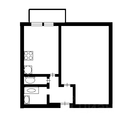Аренда 1-комн квартиры на вторичном рынке улица Сайкина, 4