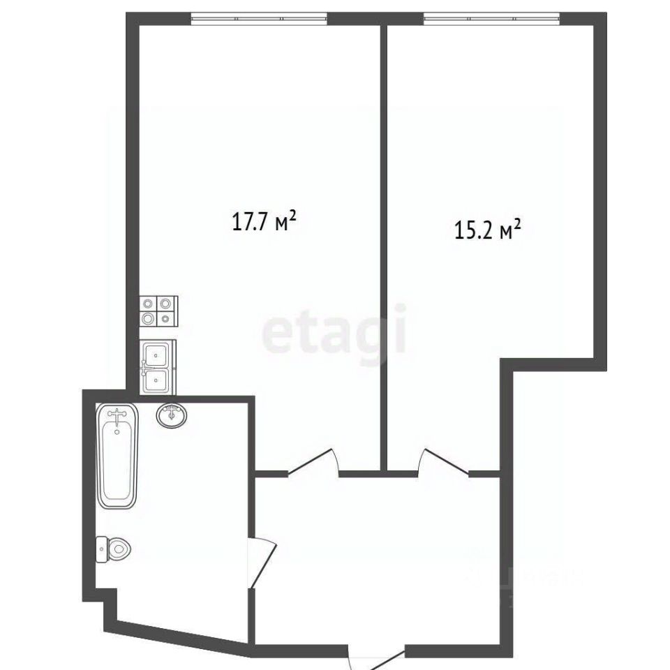 Продажа 1-комн квартиры на вторичном рынке Мурино, улица Шоссе в Лаврики, 63