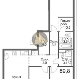 Продажа 3-комн квартиры на вторичном рынке Лиговский пр-кт,  д. 242