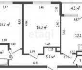 Продать Квартиры вторичка Ветеранов пр-кт  169 к3 