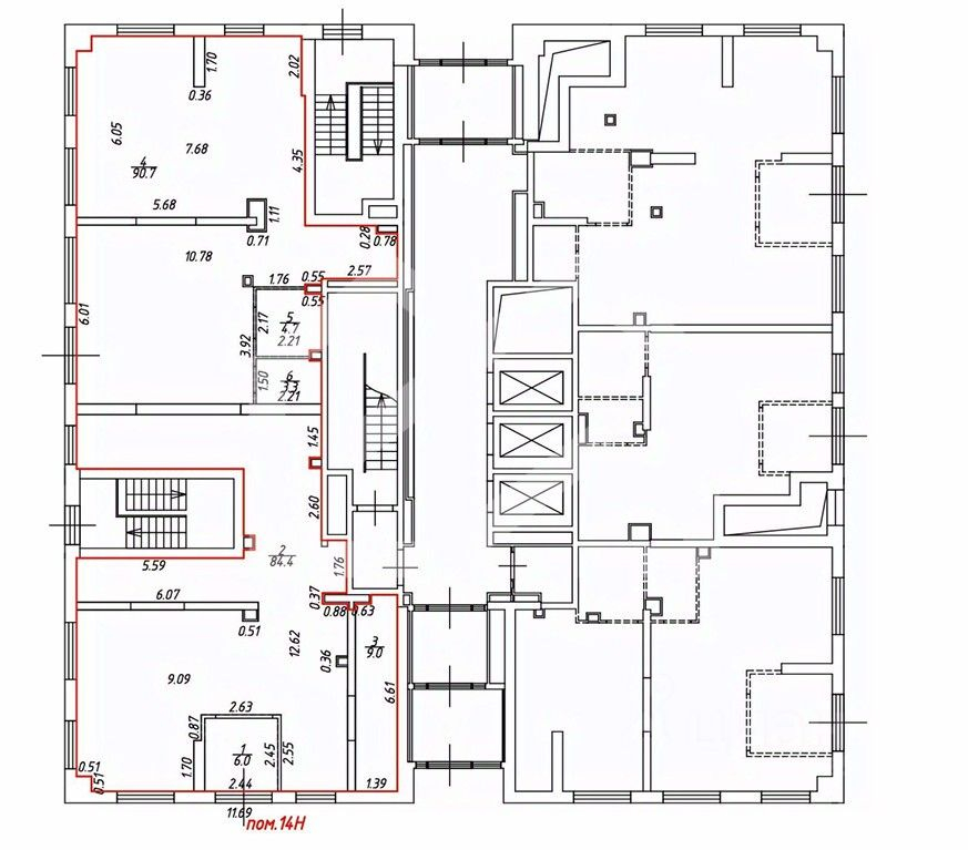 Продажа торгового помещения Кавказский б-р,  д. 51,  к. 4