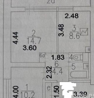 Продажа 2-комн квартиры на вторичном рынке ул Грайвороновская,  д. 8А