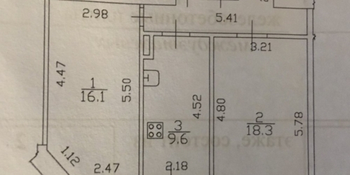 2-комн квартира Сестрорецк г., Токарева ул. ,  д. 8