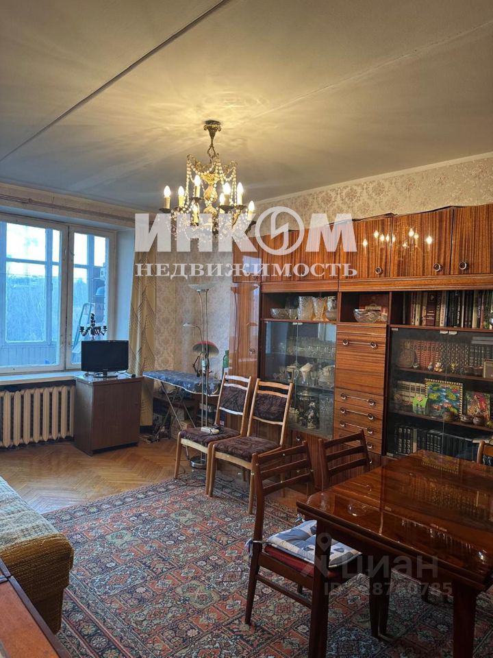 Продажа 3-комн квартиры на вторичном рынке Малая Филевская улица, 36