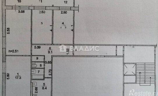 Продажа 4-комн квартиры на вторичном рынке Холодово, Коммунистическая улица,  д. 17