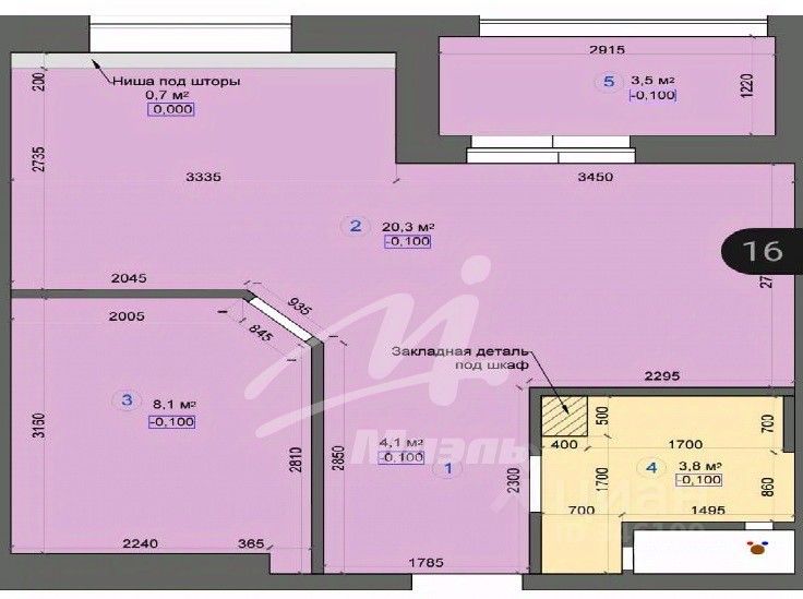 Аренда 1-комн квартиры на вторичном рынке Волоколамское шоссе, 71к8