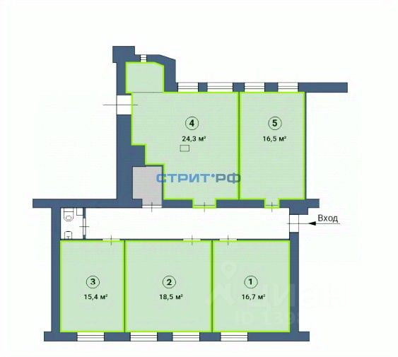 Продажа офиса Тверская улица,  д. 12 с7