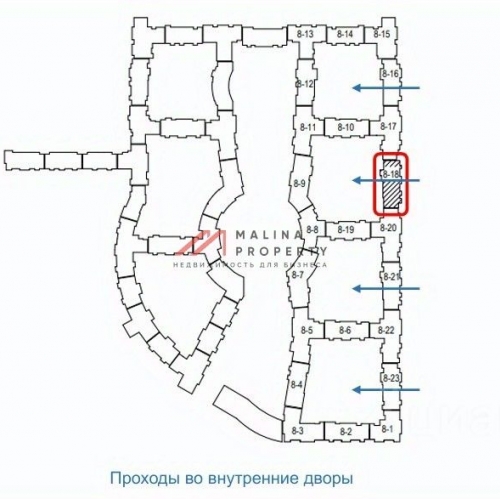 Торговое помещение Развилка п, Римский проезд,  д. 15