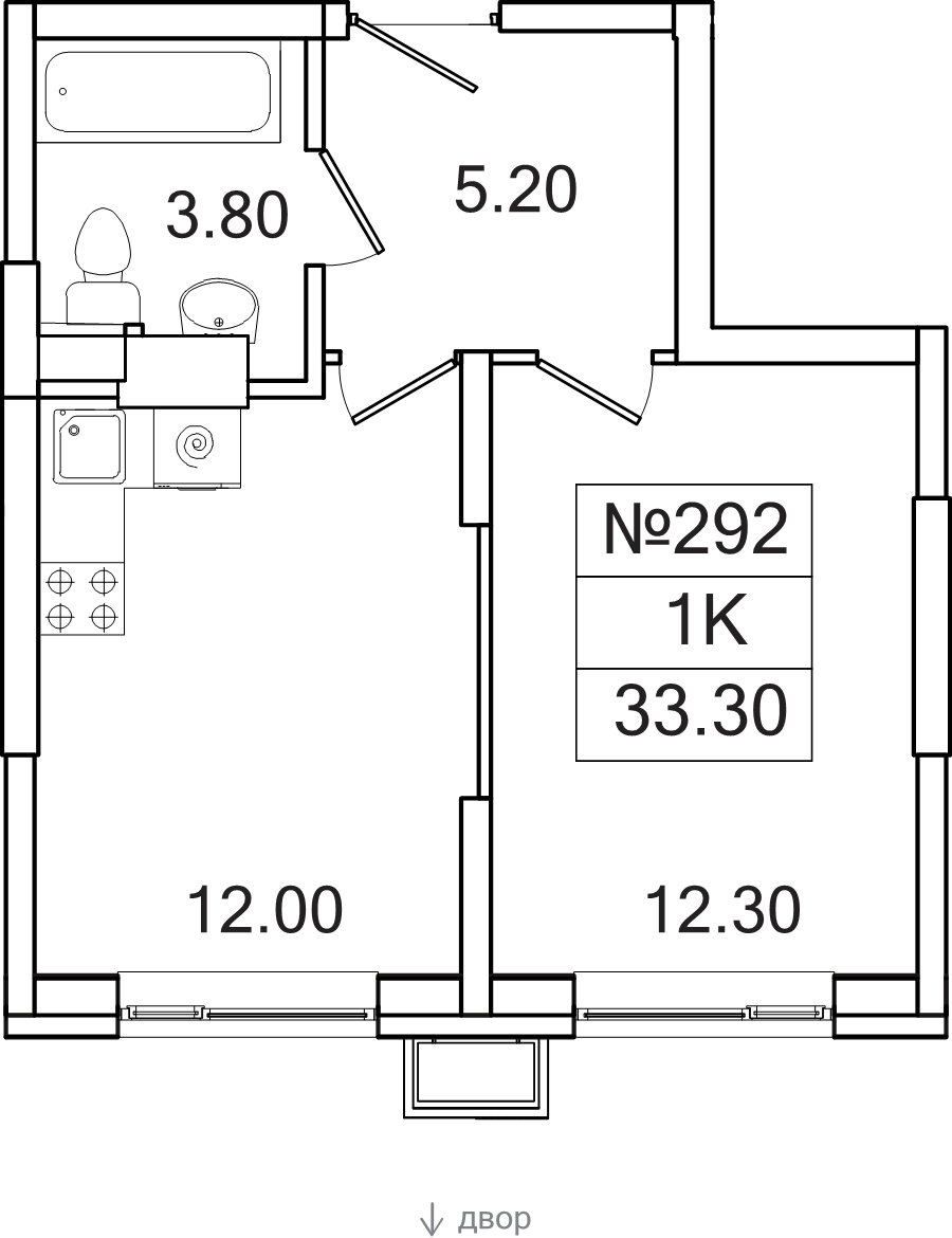 Продажа 1-комн квартиры в новостройке Сапроново д., Калиновая ул.,  к. 6