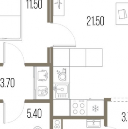 Продажа 2-комн квартиры в новостройке Ленинградское ш