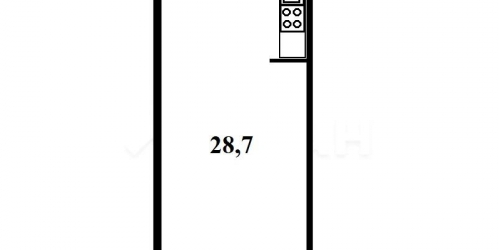 1-комн квартира улица Прокофьева,  д. 7к2